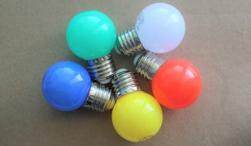 Żarówki LED SMD 1W kolory-min