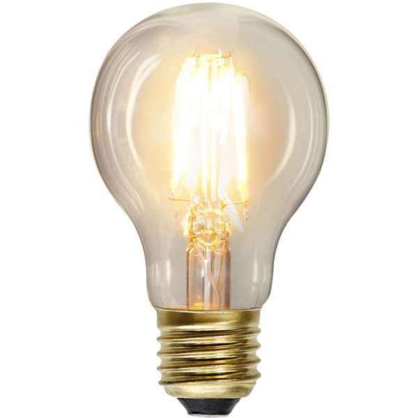 Żarówka LED szklana tradycyjny kształt (do girland o rozstawie opraw co 1m lub 0,75m) E27 2,3 W 230lm 2100K (barwa b. ciepła) 13,0 zł brutto/szt.