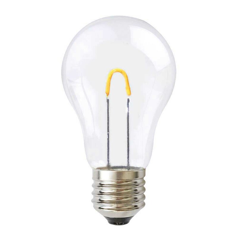 Żarówka LED plastikowa bańka tradycyjna E27 0,85W 55lm 2400K filament (barwa b. ciepła) 13,0 zł brutto/szt.